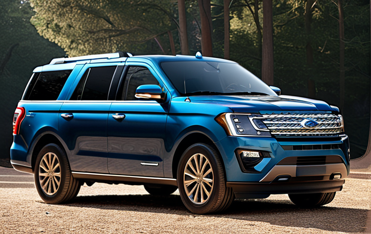 Here are two image prompts for Stable Diffusion XL, based on the provided text about the Ford Expedition: