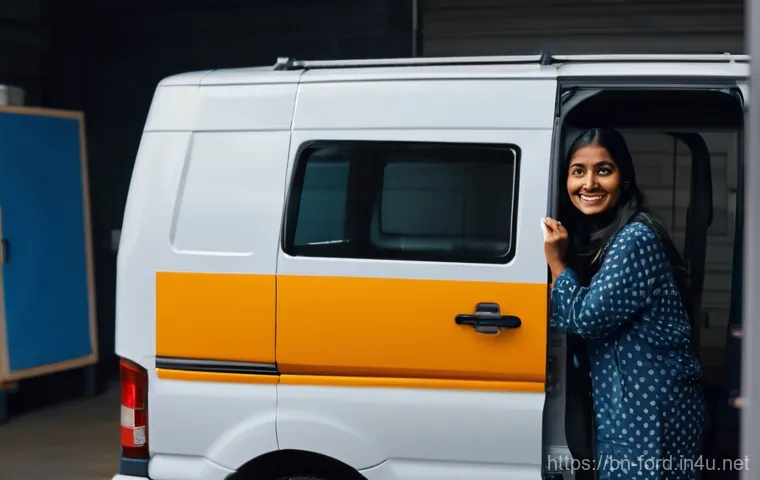 포드 트랜짓 밴의 보험료 절약 방법 - **Prompt 1: Smart Online Insurance Comparison**
    "A confident South Asian man in his late 30s, dr...