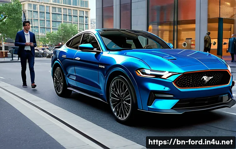 포드 머스탱 마하 E의 자율주행 기술 관련 이미지 1